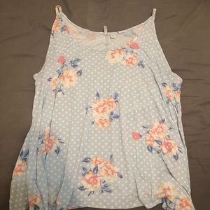 Plus size tank top.